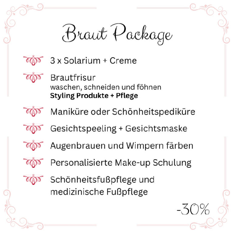 Braut Package